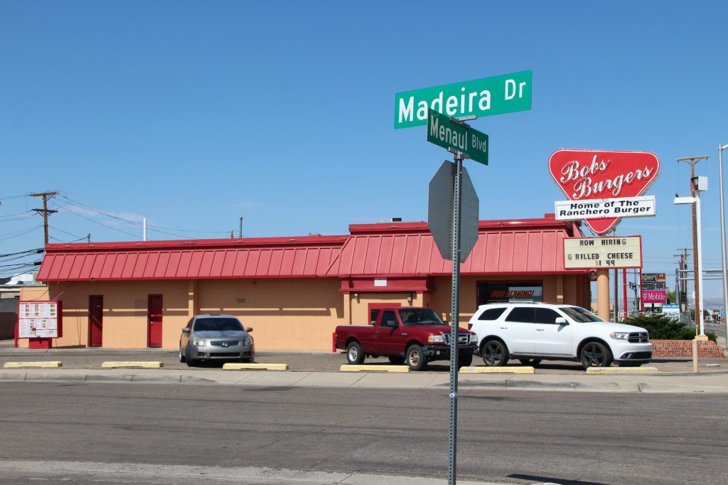 Picture of Bob's Burgers 5214 Menaul Blvd NE, Albuquerque, NM 87110