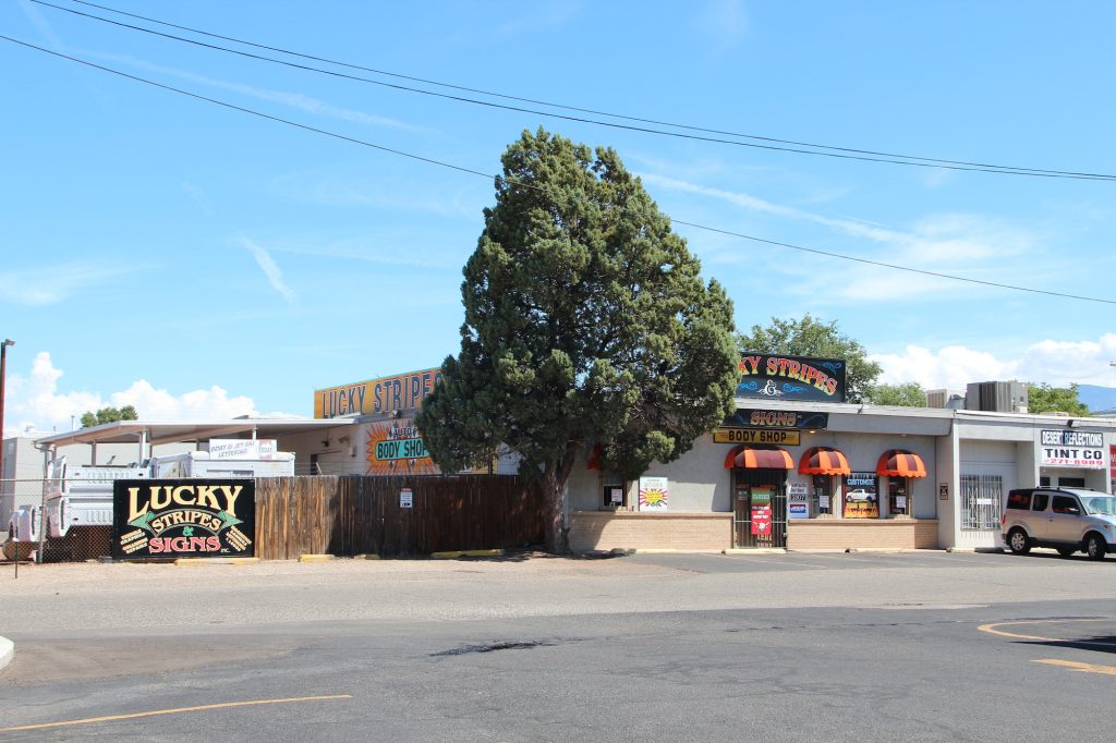 Picture of Lucky Stripes & Signs 2107 Menaul Blvd NE, Albuquerque, NM 87107